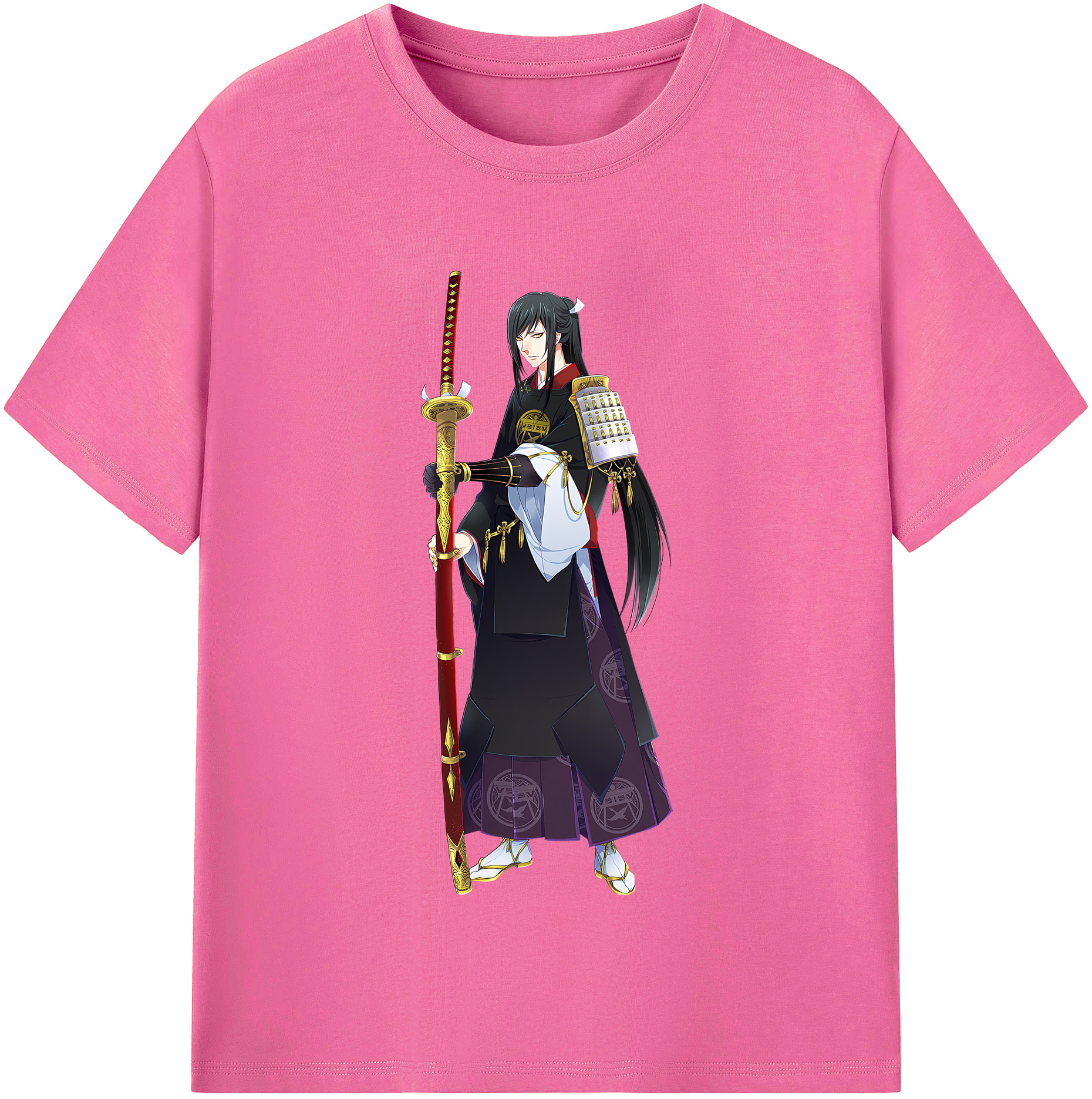 （画像用） 刀剣乱舞 Touken Ranbu レディースカジュアルプリントTシャツ（綿100％）